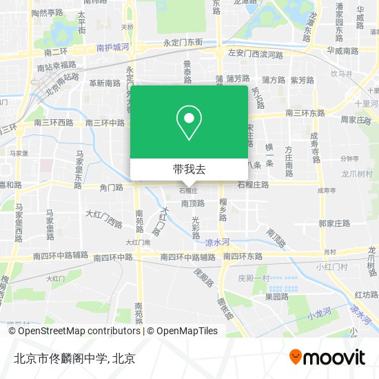 北京市佟麟阁中学地图