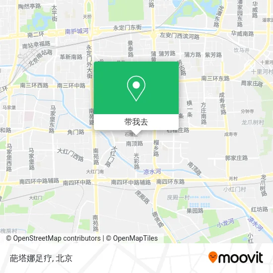 葩塔娜足疗地图