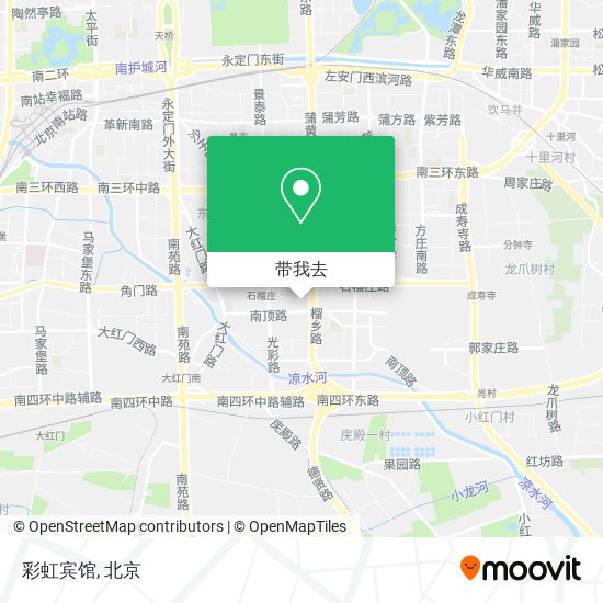 彩虹宾馆地图