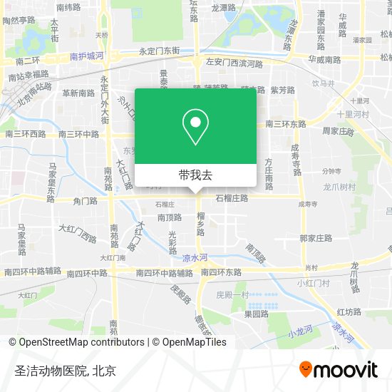 圣洁动物医院地图