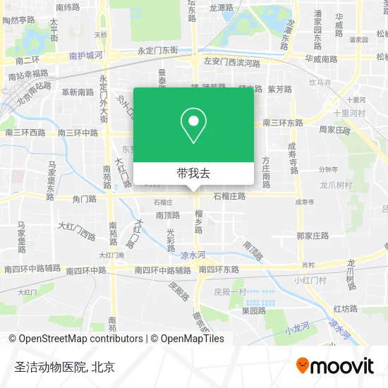 圣洁动物医院地图
