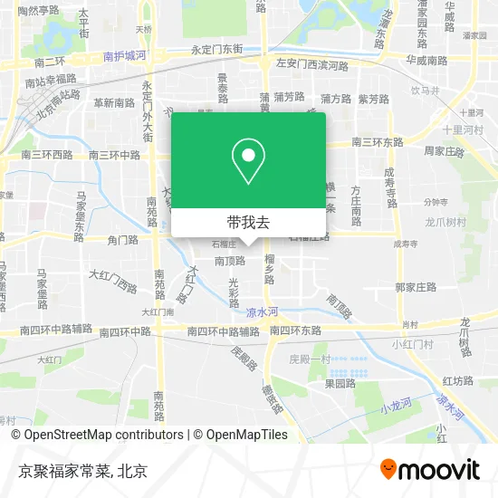 京聚福家常菜地图