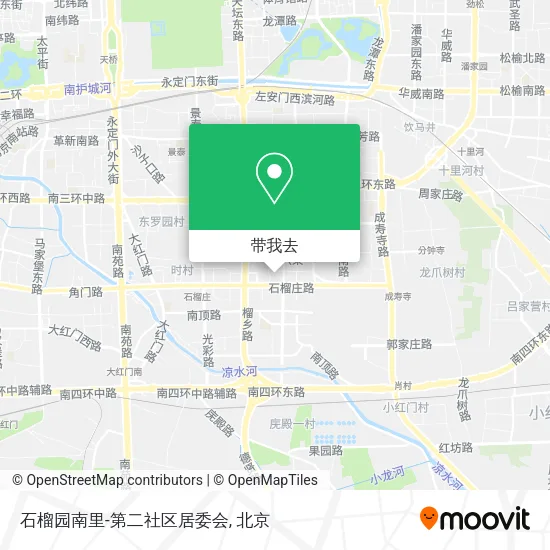 石榴园南里-第二社区居委会地图