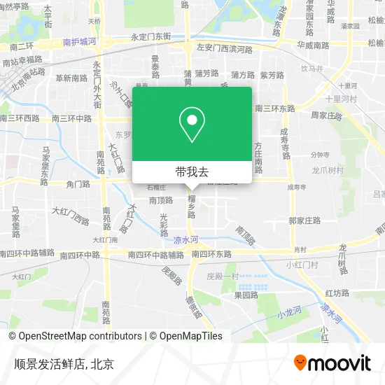 顺景发活鲜店地图