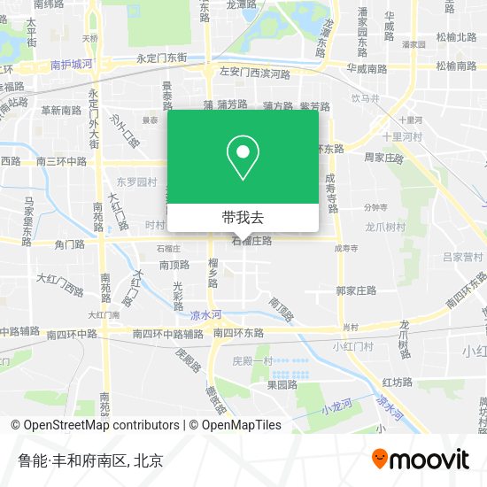 鲁能·丰和府南区地图