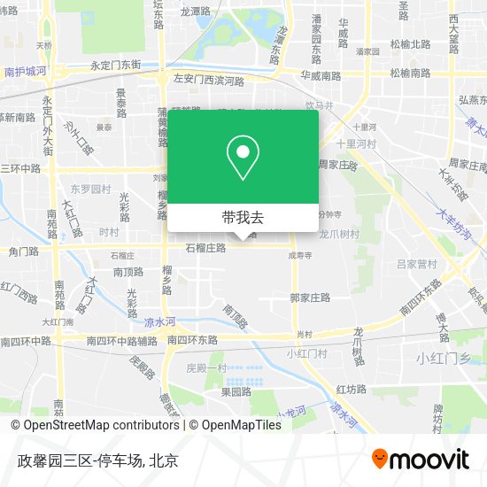 政馨园三区-停车场地图