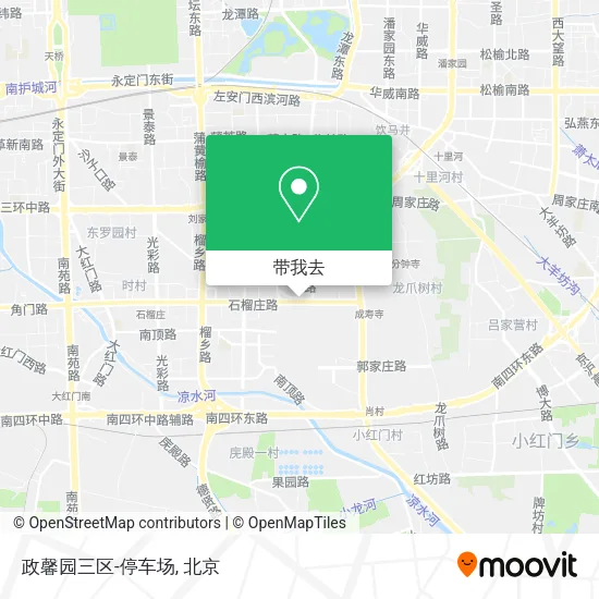 政馨园三区-停车场地图