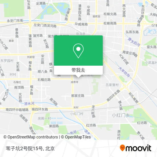 苇子坑2号院15号地图