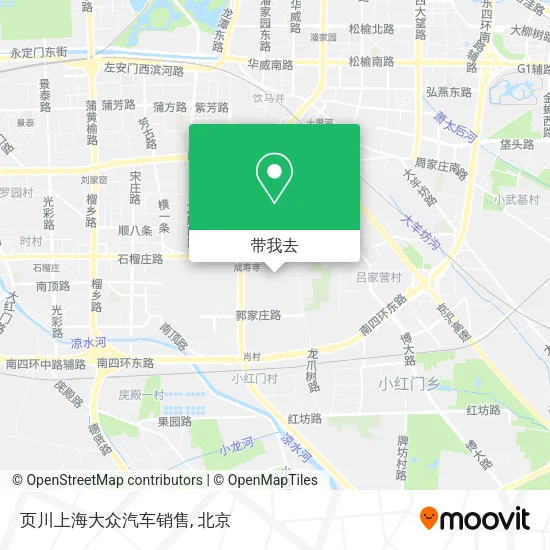 页川上海大众汽车销售地图