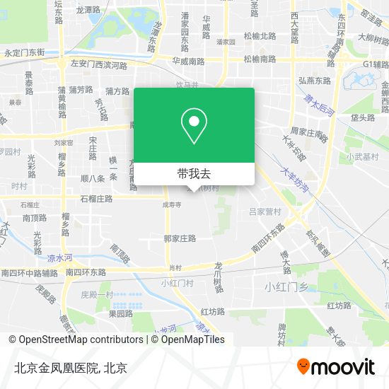 北京金凤凰医院地图
