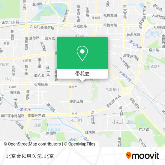 北京金凤凰医院地图