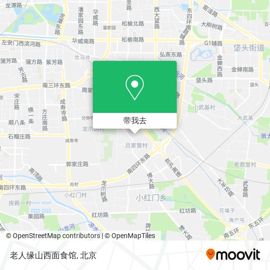 老人缘山西面食馆地图