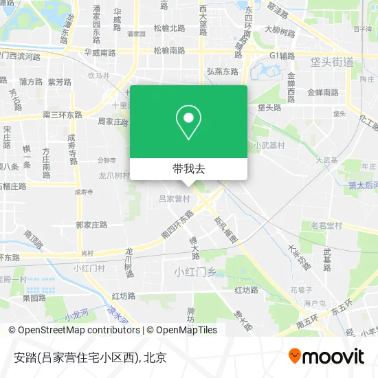 安踏(吕家营住宅小区西)地图