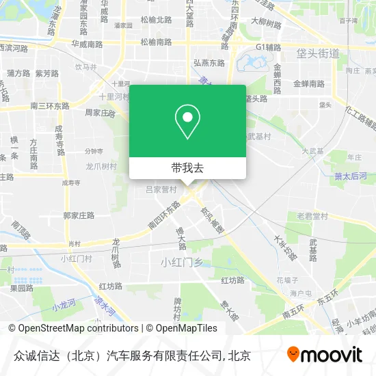 众诚信达（北京）汽车服务有限责任公司地图