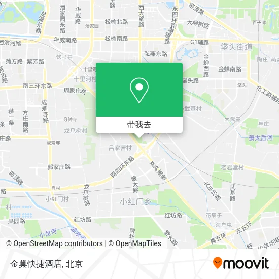 金巢快捷酒店地图