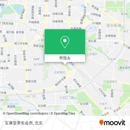 宝康堂养生会所地图