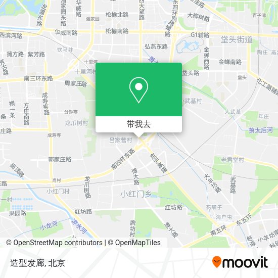 造型发廊地图