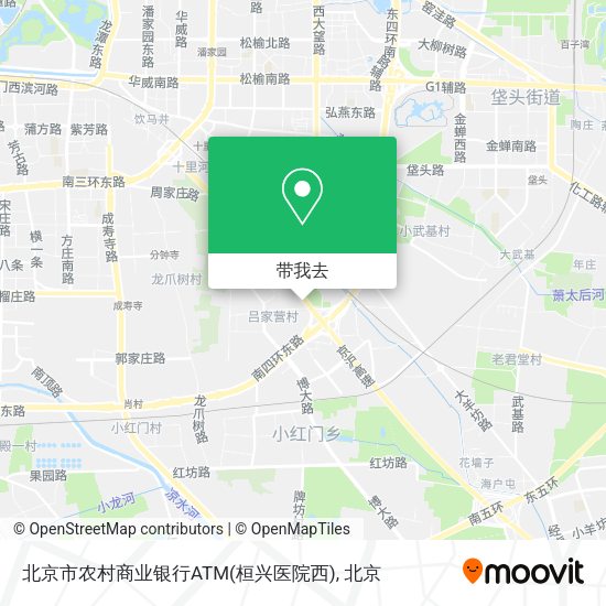 北京市农村商业银行ATM(桓兴医院西)地图