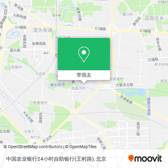 中国农业银行24小时自助银行(王村路)地图