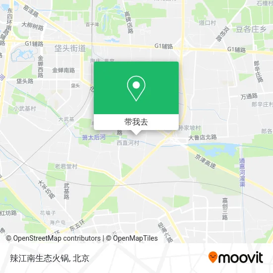 辣江南生态火锅地图