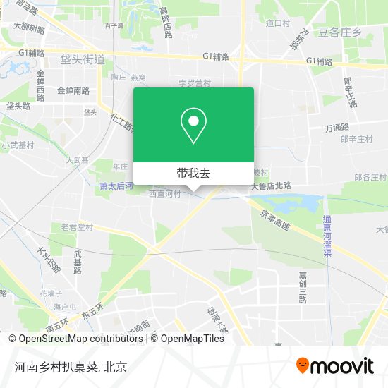河南乡村扒桌菜地图