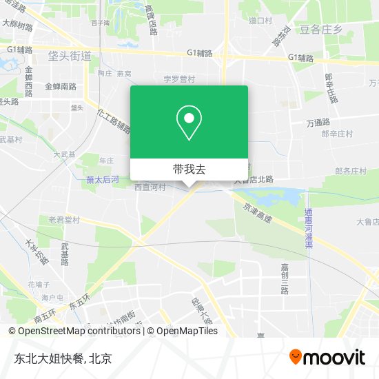 东北大姐快餐地图