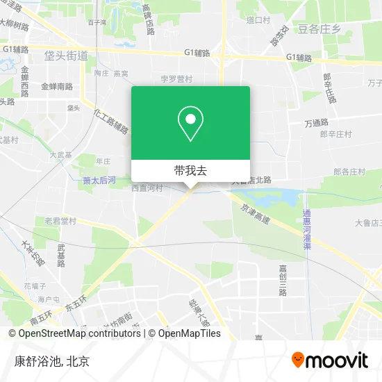 康舒浴池地图