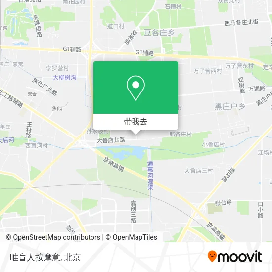 唯盲人按摩意地图