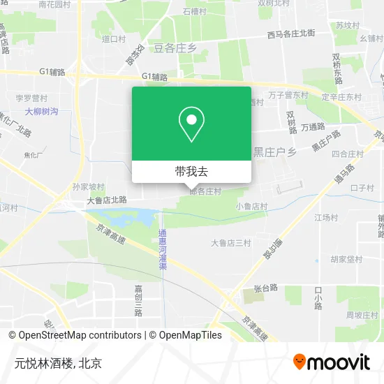 元悦林酒楼地图