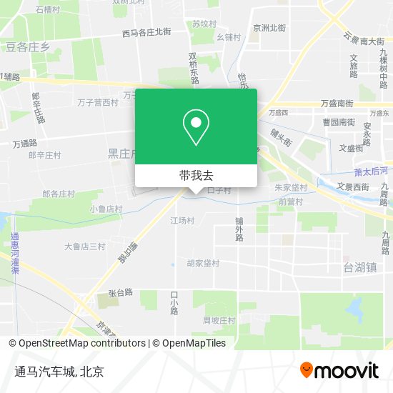 通马汽车城地图