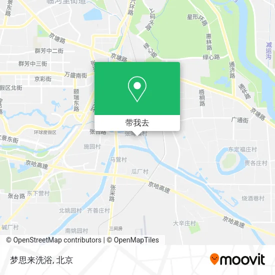 梦思来洗浴地图