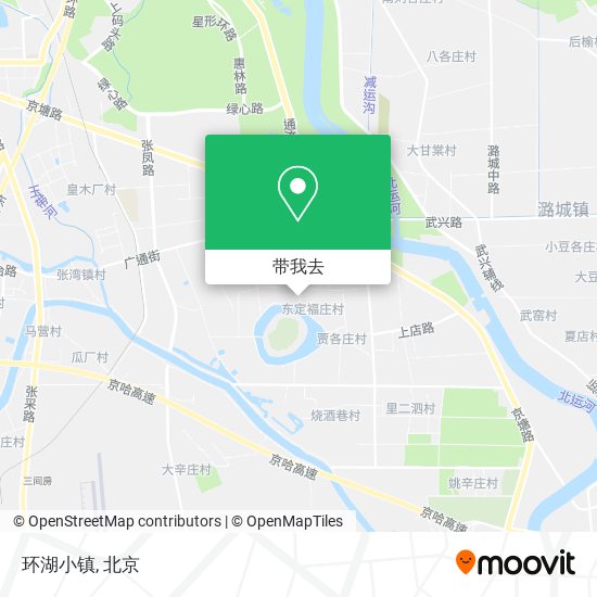 环湖小镇地图