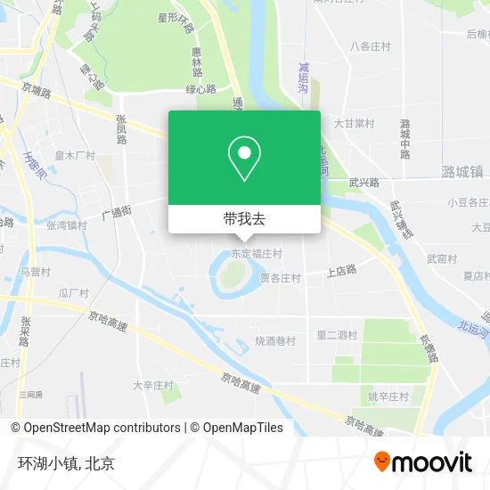 环湖小镇地图