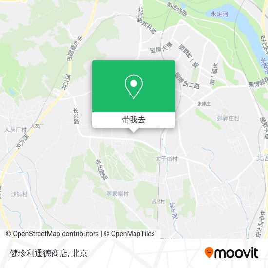 健珍利通德商店地图