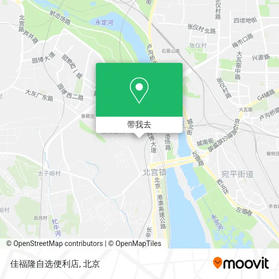 佳福隆自选便利店地图