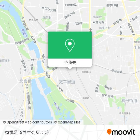 益悦足道养生会所地图