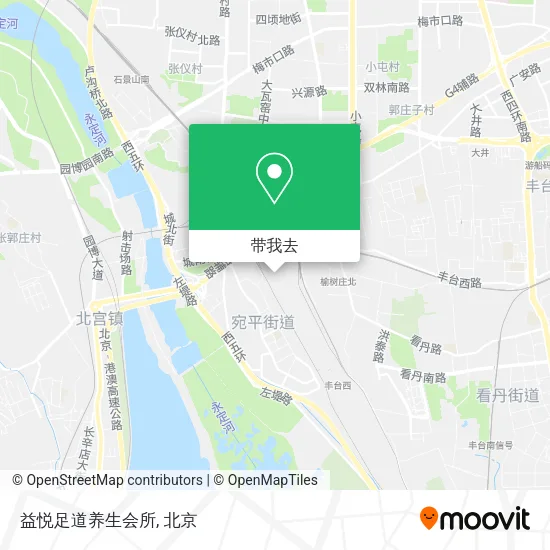 益悦足道养生会所地图