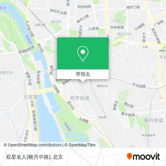 双星名人(晓月中路)地图