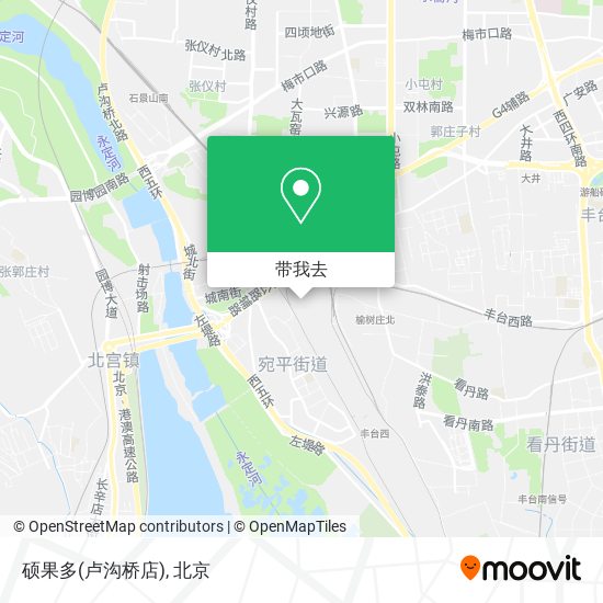 硕果多(卢沟桥店)地图