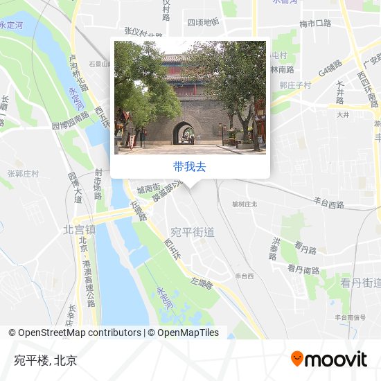 宛平楼地图