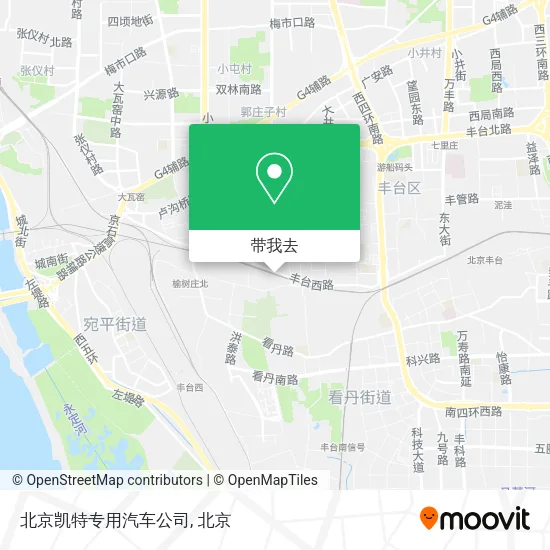 北京凯特专用汽车公司地图