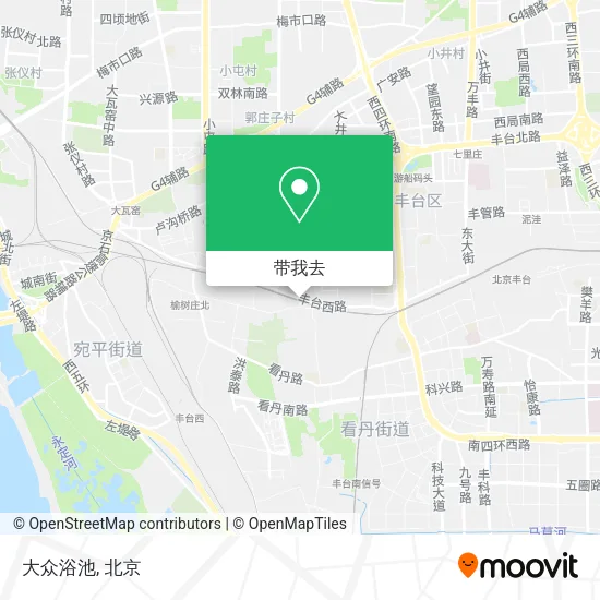 大众浴池地图