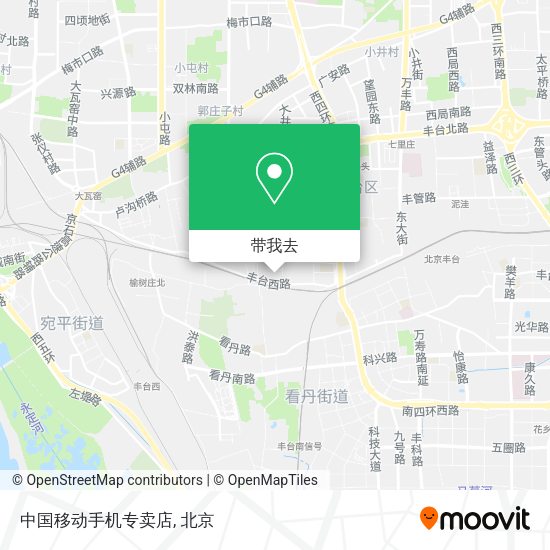 中国移动手机专卖店地图