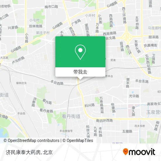 济民康泰大药房地图