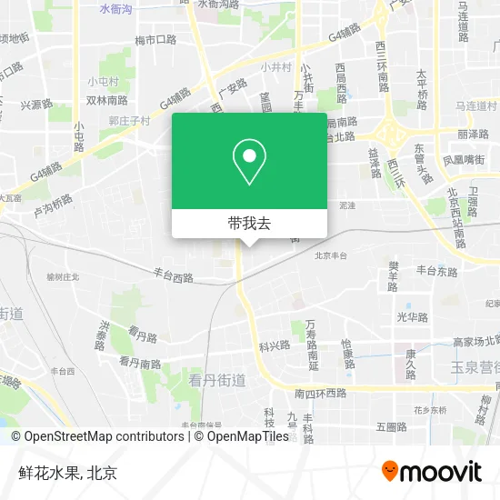 鲜花水果地图