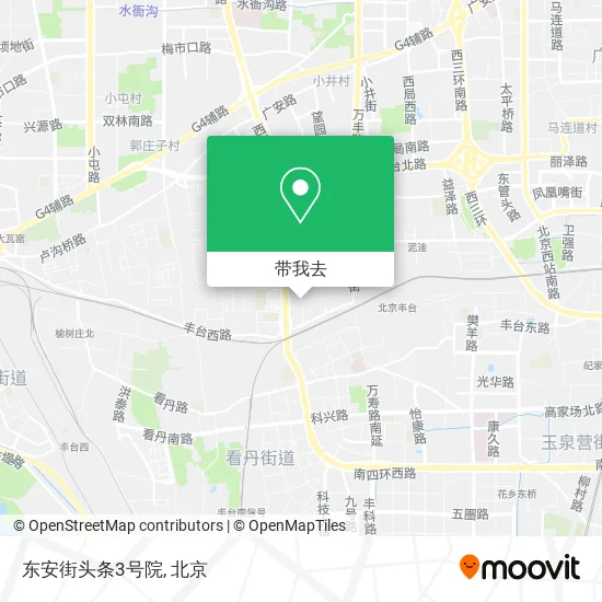 东安街头条3号院地图
