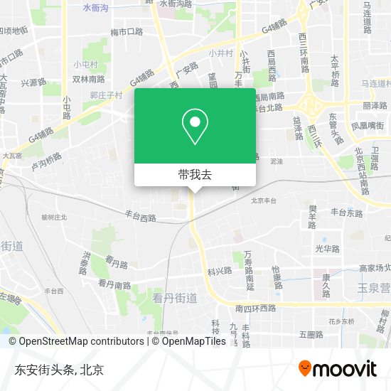 东安街头条地图