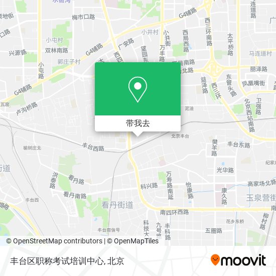 丰台区职称考试培训中心地图