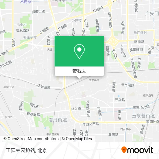 正阳林园旅馆地图