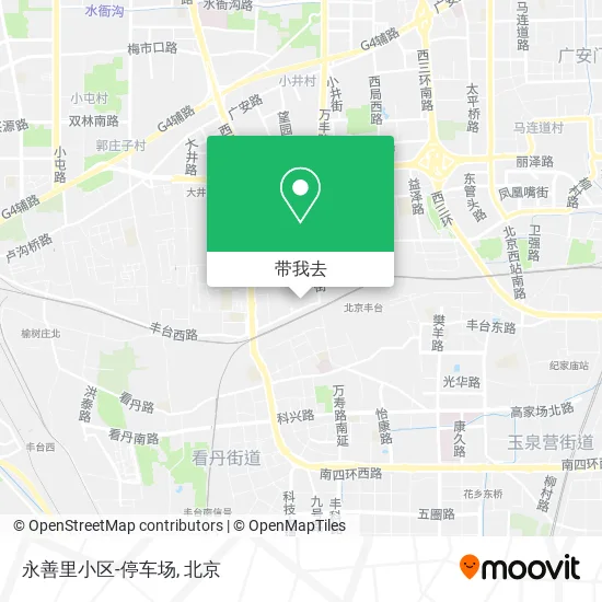 永善里小区-停车场地图